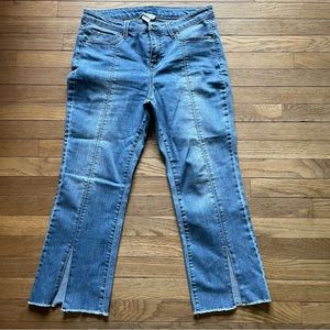 Republic denim jeans 
Size 12 
Bottom slit